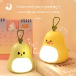 Cartoon LED tragbares Nachtlicht USB wiederaufladbar Plug-in Schlafzimmer Nachttischlampe – Bild 6