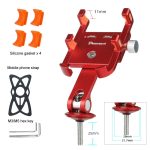 DEEMOUNT BG093B Rennrad-Handyhalterung, 6 Krallen, Aluminium-Lenkerabdeckung, fester Navigationshalter – Bild 5