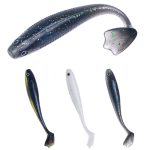 HENGJIA T-Tail Soft Dummy Bait Süßwasser-Angelköder, 7.5cm 10pcs /Pack – Bild 2