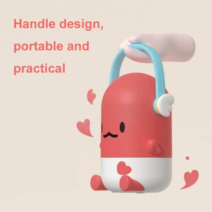 ICARER FAMILY IF-P001 Handliches Nachtlicht mit niedlichen Cartoon-förmigen Ornamenten, Engelsflügeln – Bild 2