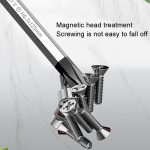 Umwandelbares Werkzeug mit klopfbarem Schraubendreher für Herz-Piercing, BOLEEI 6.0x100mm Straight, BOLEEI 6.0x100mm Phillips, BOLEEI 6.0x125mm Straight, BOLEEI 6.0x125mm Phillips, BOLEEI 6.0x150mm Straight, BOLEEI 6.0x150mm Phillips... – Bild 8