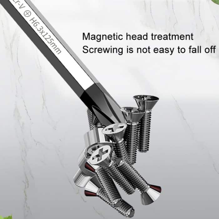 Umwandelbares Werkzeug mit klopfbarem Schraubendreher für Herz-Piercing, BOLEEI 6.0x100mm Straight, BOLEEI 6.0x100mm Phillips, BOLEEI 6.0x125mm Straight, BOLEEI 6.0x125mm Phillips, BOLEEI 6.0x150mm Straight, BOLEEI 6.0x150mm Phillips... – Bild 8