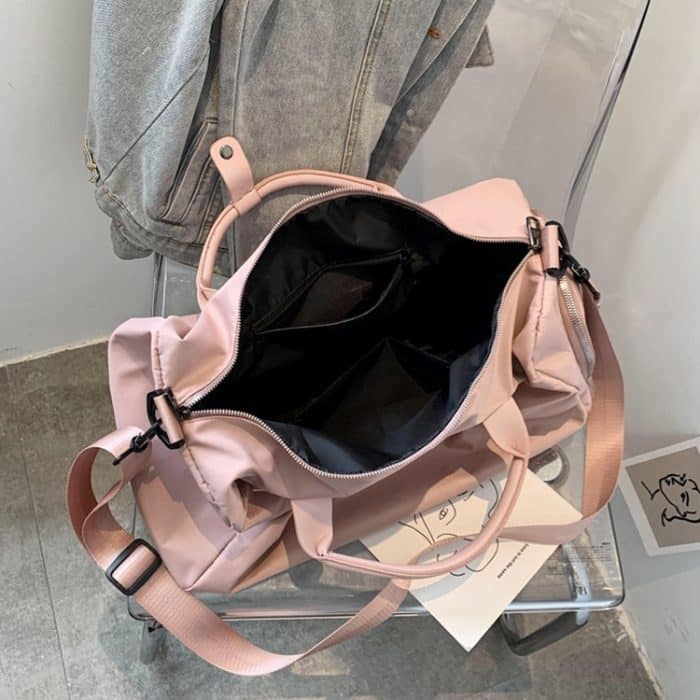 Große Kapazität, tragbare Fitness-Sporthandtasche, Freizeit-Reisetasche mit Schuhfach – Bild 3