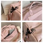 Große Kapazität, tragbare Fitness-Sporthandtasche, Freizeit-Reisetasche mit Schuhfach – Bild 4