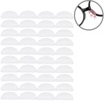 20 Paar selbstklebende Brillen-Silikon-Anti-Rutsch-Nasenpolster