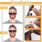 20 Paar selbstklebende Brillen-Silikon-Anti-Rutsch-Nasenpolster – Bild 4