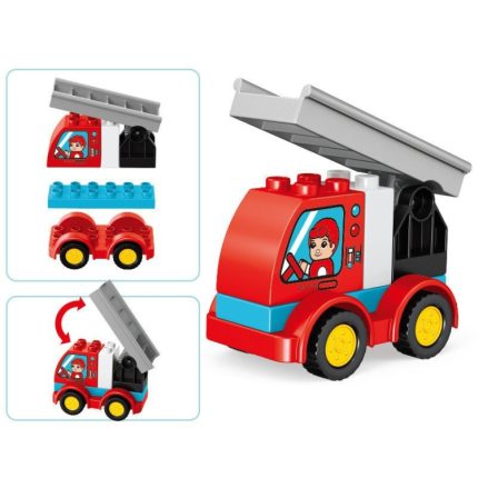 Kinder Große Partikel Engineering Auto Pädagogisches Montage Baustein Spielzeug
