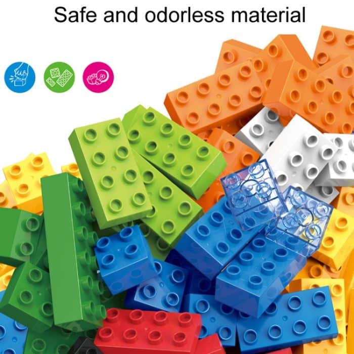 Kinder Große Partikel Engineering Auto Pädagogisches Montage Baustein Spielzeug – Bild 6