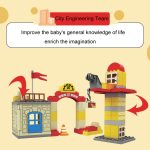 Kinder Große Partikel Montage Bausteine Jungen Stadt Engineering Bau Puzzle DIY Spielzeug – Bild 4