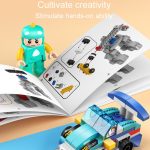 Variables Roboterauto-Bausteinspielzeug für Kinder, pädagogisches Montagespielzeug – Bild 6