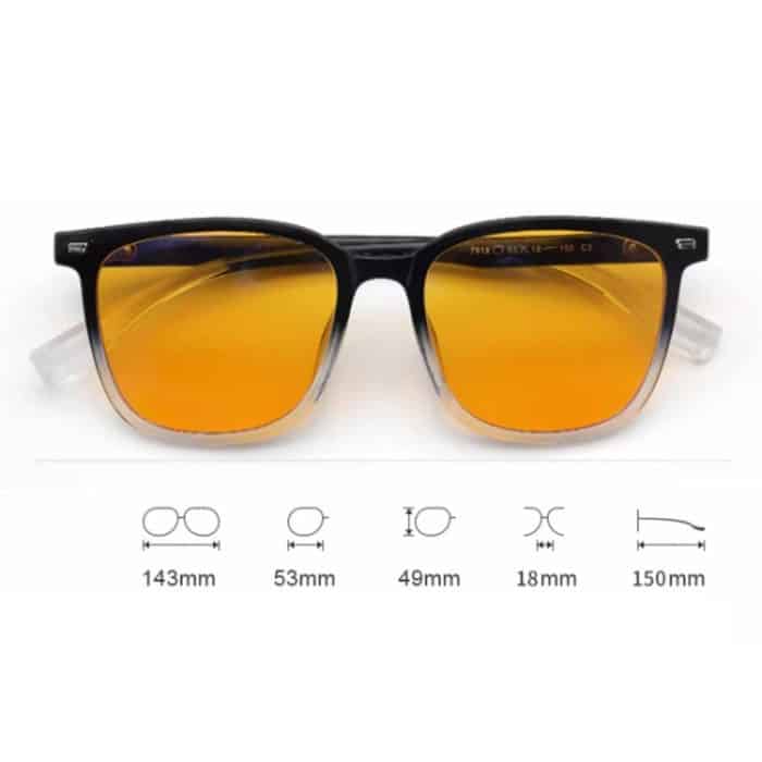 Ansehen von Handyspielen, Anti-Blaulicht-Brille, postoperative flache Brille – Bild 2