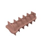 Silikon-Spoof-Eisgitterform mit Deckel, selbstdichtende Eisformen für die Eismaschine, Large, Larg