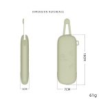 Magnetisch tragbar mit Lanyard Sonnenbrillen Schutzhülle Silikon Brillen Aufbewahrungstasche – Bild 5