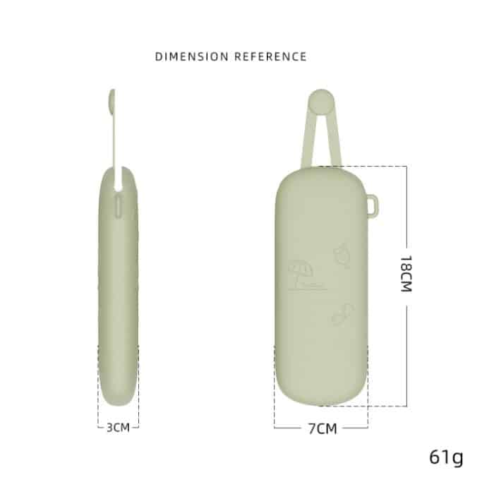 Magnetisch tragbar mit Lanyard Sonnenbrillen Schutzhülle Silikon Brillen Aufbewahrungstasche – Bild 5