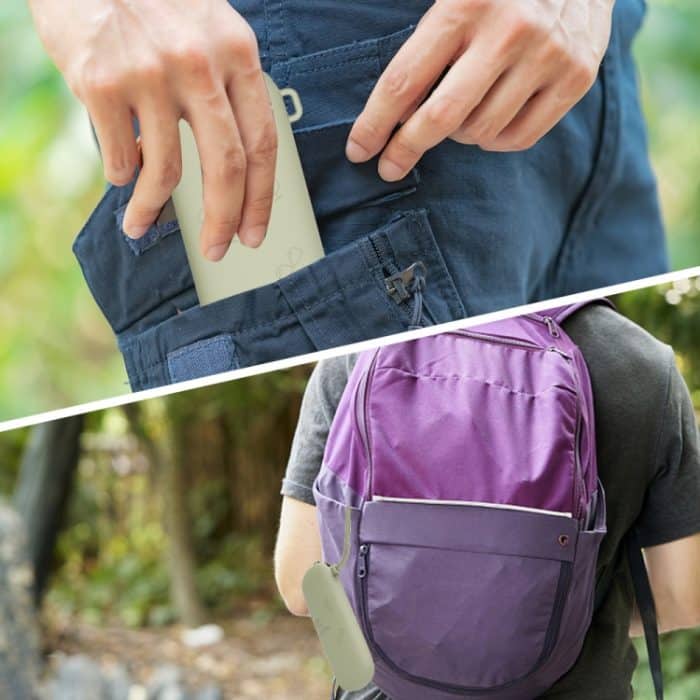 Magnetisch tragbar mit Lanyard Sonnenbrillen Schutzhülle Silikon Brillen Aufbewahrungstasche – Bild 8