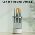 Elektrischer Make-up-Werkzeugreiniger, USB-Plug-in-Pinsel-Reinigungs-Organizer – Bild 7