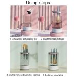 Elektrischer Make-up-Werkzeugreiniger, USB-Plug-in-Pinsel-Reinigungs-Organizer – Bild 9