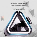 N+1 Mountainbike-Klingel, universelle dreieckige Kupferklingel, Clip Ring Black, Clip Ring Silver, Rubber Band Black, Rubber Band Silver – Bild 6