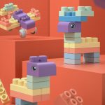 Baby Kautable Weiche Bausteine ​​Kinder Große Partikel Puzzle Weiche Gummi Spielzeug – Bild 2