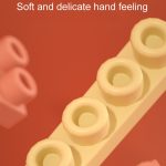 Baby Kautable Weiche Bausteine ​​Kinder Große Partikel Puzzle Weiche Gummi Spielzeug – Bild 3