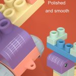 Baby Kautable Weiche Bausteine ​​Kinder Große Partikel Puzzle Weiche Gummi Spielzeug – Bild 5