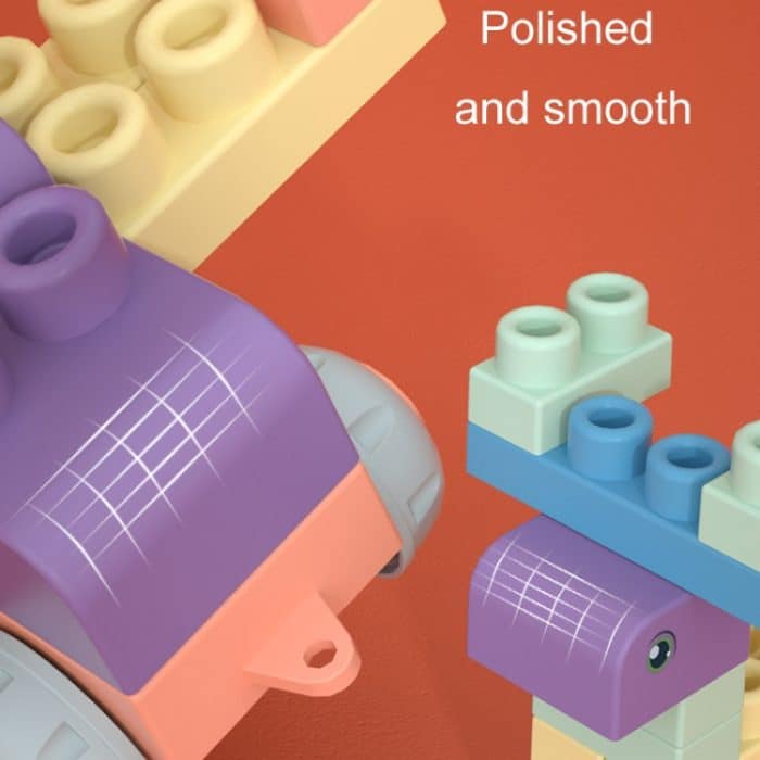 Baby Kautable Weiche Bausteine ​​Kinder Große Partikel Puzzle Weiche Gummi Spielzeug – Bild 5