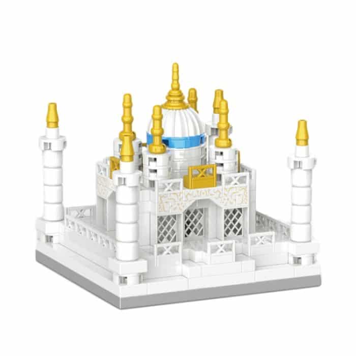 TBD0605004101.jpg Hohe Schwierigkeit Mikro-Partikel Taj Mahal Burg Bausteine Kinder Puzzle Spielzeug Festival Geschenk – Bild 1