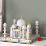 Hohe Schwierigkeit Mikro-Partikel Taj Mahal Burg Bausteine ​​Kinder Puzzle Spielzeug Festival Geschenk – Bild 2
