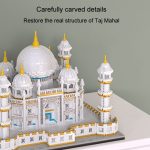 Hohe Schwierigkeit Mikro-Partikel Taj Mahal Burg Bausteine ​​Kinder Puzzle Spielzeug Festival Geschenk – Bild 3