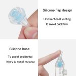 Nasensauger für Babys mit Anti-Reflux-Effekt, Nasenreiniger mit Pumpe – Bild 4