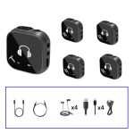 5,8G Wireless In-Ear-Monitor-System Dual-Ohrhörer-Überwachung Sender Empfänger, One To One, One To Two, One To Four