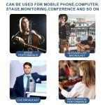 5,8G Wireless In-Ear-Monitor-System Dual-Ohrhörer-Überwachung Sender Empfänger, One To One, One To Two, One To Four – Bild 9