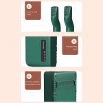 140 W Schuhtrockner, Wandmontage, Schuhwärmer, Heizung, 3-Gang-Zeitsteuerung, 360 Grad drehbarer Luftauslass, US Plug, EU Plug, UK Plug, AU Plug – Bild 8