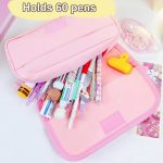 Mehrschichtige Bleistifttasche, multifunktionale Stifteetuis mit großer Kapazität, süße Cartoon-Briefpapiertasche – Bild 5