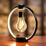Magnetschwebebahn Glühbirne Tisch Lampe Desktop Umgebungs Leuchtende Nacht Licht – Bild 2