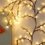 2,3 m 144 LEDs Zweig Rattan String Lichter Hochzeit Home Decor Garland Lampen – Bild 6
