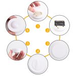 Fernbedienung Induktion Nachtlicht Schlafzimmer Kleiderschrank LED Push-Button Licht – Bild 4