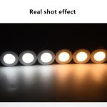 Fernbedienung Induktion Nachtlicht Schlafzimmer Kleiderschrank LED Push-Button Licht – Bild 8