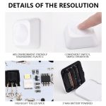 Fernbedienung Nachtlicht LED Nachttisch RGB Bunte Pat Licht – Bild 8