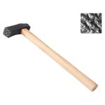 Handgemachter DIY Quadrathammer Gold- und Silberschmuck Texturhammer