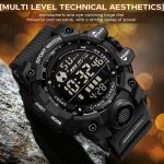 SANDA Outdoor Sportuhr Einfache Multifunktions-Elektronikuhr – Bild 5