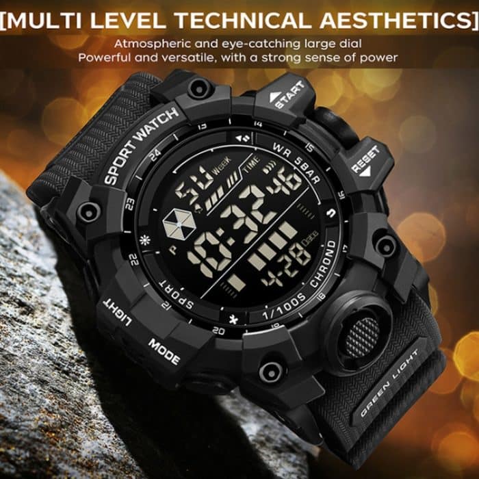 TBD06054658_B4.jpg SANDA Outdoor Sportuhr Einfache Multifunktions-Elektronikuhr – Bild 5