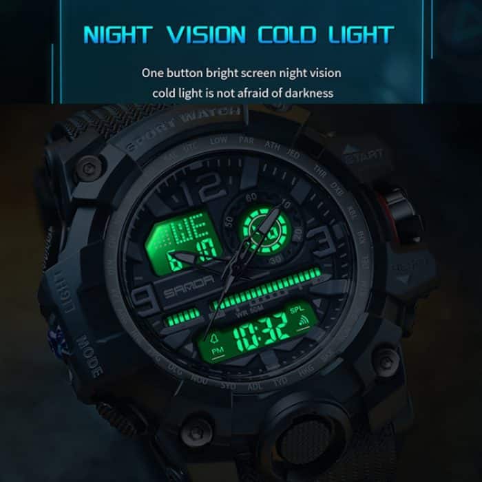 TBD06054669_B4.jpg SANDA Student Teenager Elektronische Uhr Multi-funktionale Armbanduhr – Bild 5