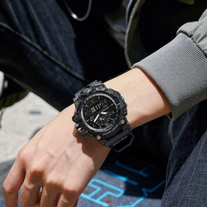 SANDA Teenager Sport Elektronische Uhr Männer Personalisierte Armbanduhr – Bild 11