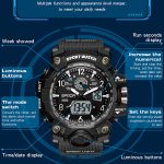 SANDA Teenager Sport Elektronische Uhr Männer Personalisierte Armbanduhr – Bild 3