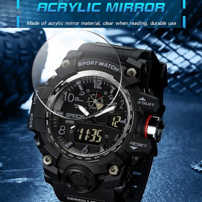 SANDA Teenager Sport Elektronische Uhr Männer Personalisierte Armbanduhr – Bild 6