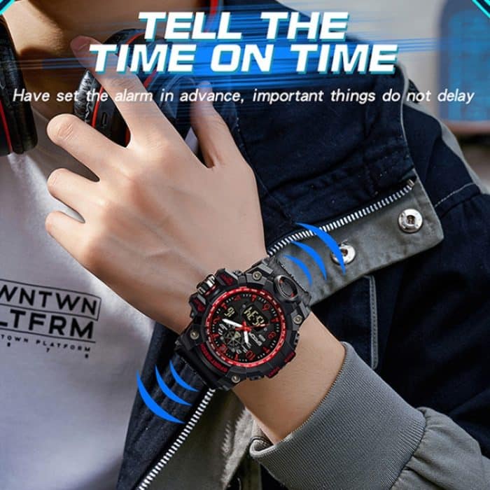 SANDA Teenager Sport Elektronische Uhr Männer Personalisierte Armbanduhr – Bild 10