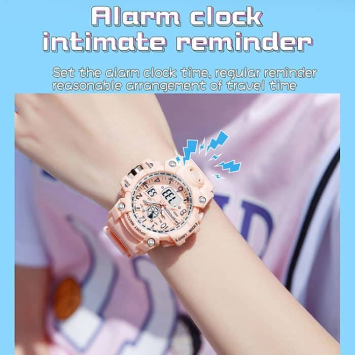 SANDA Paar Elektronische Uhr Frauen Personalisierte Leuchtende Armbanduhr – Bild 11