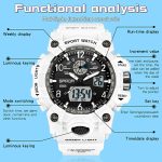 SANDA Paar Elektronische Uhr Frauen Personalisierte Leuchtende Armbanduhr – Bild 4