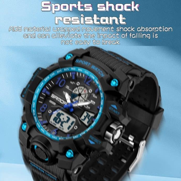 SANDA Paar Elektronische Uhr Frauen Personalisierte Leuchtende Armbanduhr – Bild 5